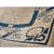 1930s Ivory Minimalist Solid Open Field Antique Chinese Dragon Peking Deco Rug For Sale - Image 4 of 9
