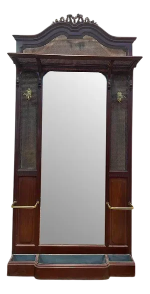Napoleon III Mahogany Coat Rack