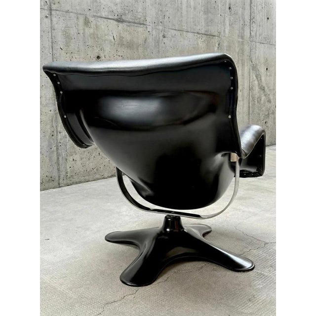 Karuselli Swivel Chair by Yrjö Kukkapuro for Haimi, Finland, 1960s For Sale - Image 6 of 14