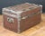 Antique French Wooden Crate with Key For Sale - Image 4 of 6