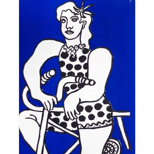 Modern Fernand Leger Limited Edition Original Lithograph, 1950's Le Cirque Rare Artwork For Sale - Image 3 of 3