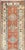 Tribal Antique Persian Searpi Runner With Geometric Medallions in Orange, Blue, Ivory 3'2 X 13'10 For Sale - Image 3 of 14
