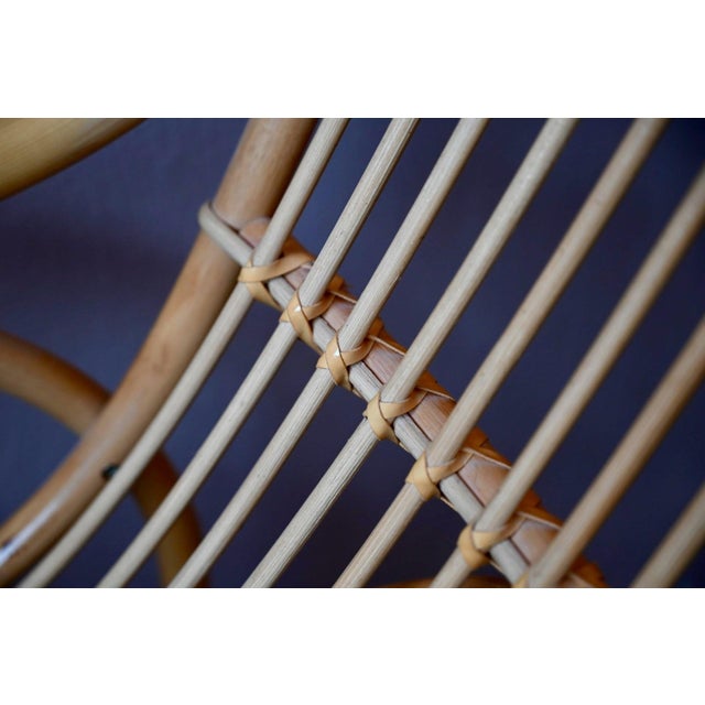 Vintage Rattan Rocking Chair, 1960s For Sale - Image 10 of 13