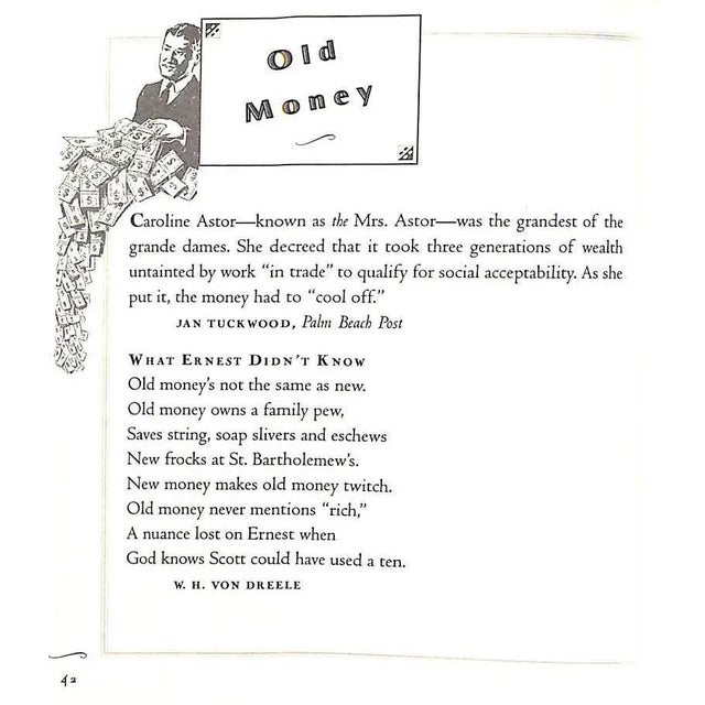 1990s "The Rich Are Different" 1996 Winokur, Jon For Sale - Image 5 of 6