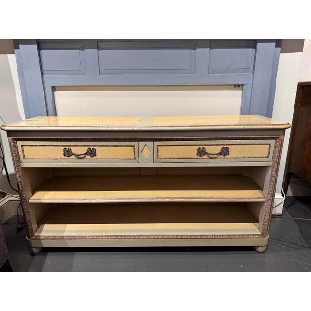 Mid 20th Century Vintage Reclaimed Sofa Table For Sale - Image 4 of 6