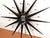 Metal Vintage Mid Century Welby Starbust Wall Clock 50's 60's Modern Retro Gold Black For Sale - Image 7 of 8