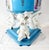 Blue French Porcelain Vases, Set of 2 For Sale - Image 8 of 11