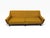 Mustard Mid-Century Modern Walnut Upholstered Sofa & Arm Chair For Sale - Image 8 of 16
