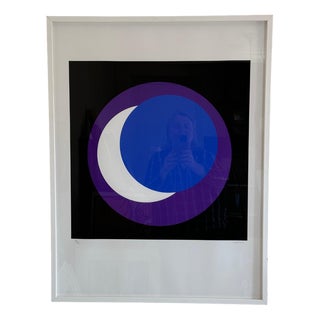 Lithograph Poster by Geneviève Claisse, 1968 For Sale