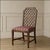 English Vintage Lattice Back Dining Chair- Sold in Pairs For Sale - Image 3 of 6