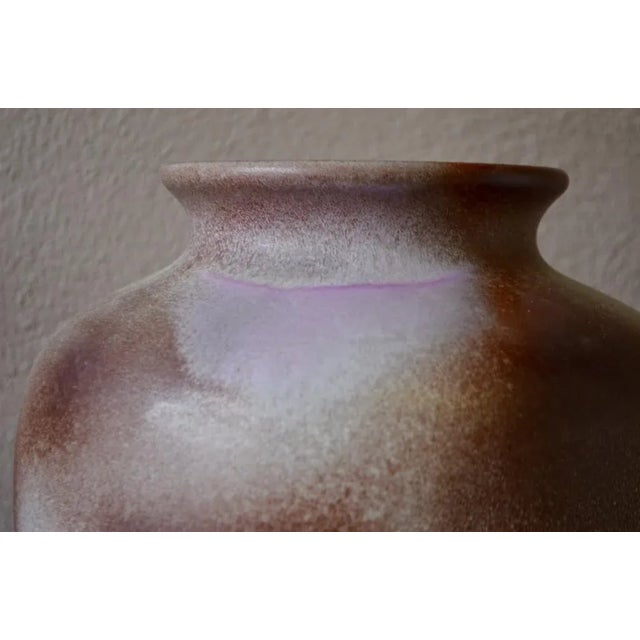 Large Vintage West German Model 527/38 Vase from Scheurich, 1960s For Sale - Image 9 of 10