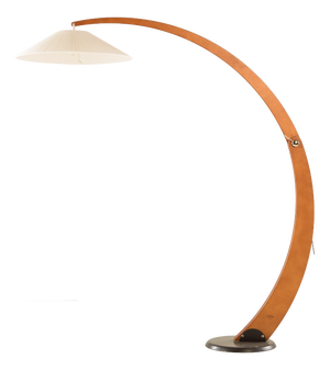 Italian Adjustable Arc Floor Lamp by Novecento, 1980s