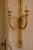 Bronze Late20C French Maker Louis XVI Gilt Bronze Sconces Wall Lamps-Pair For Sale - Image 8 of 18