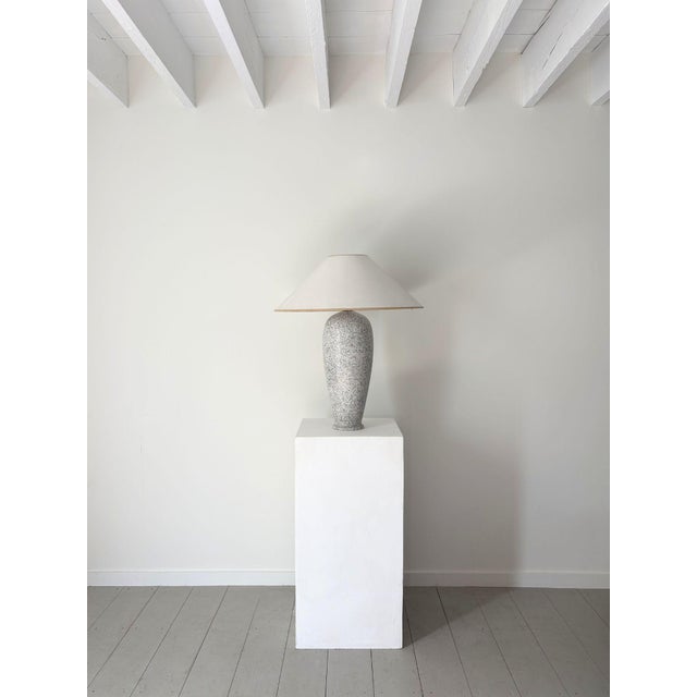 Tall Postmodern Ceramic Lamp, Italy, 1980s For Sale - Image 15 of 15