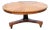 Charak Furniture Satinwood Sunburst Round Coffee Table Vintage Maple Base For Sale