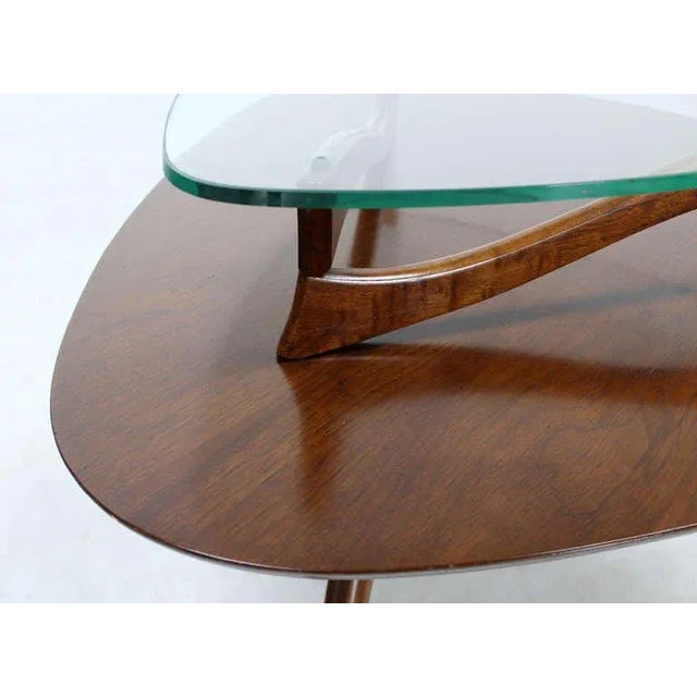 Mid-Century Modern 1960s Mid-Century Modern Organic Shape End Tables - a Pair For Sale - Image 3 of 11