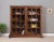 Mission Solid Oak Double Door Bookcase - Walnut For Sale In Chicago - Image 6 of 11