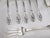 Art Nouveau Iris Pattern Fish Cutlery in Silver from Henin & Cie, 1900s, Set of 12 For Sale - Image 4 of 18