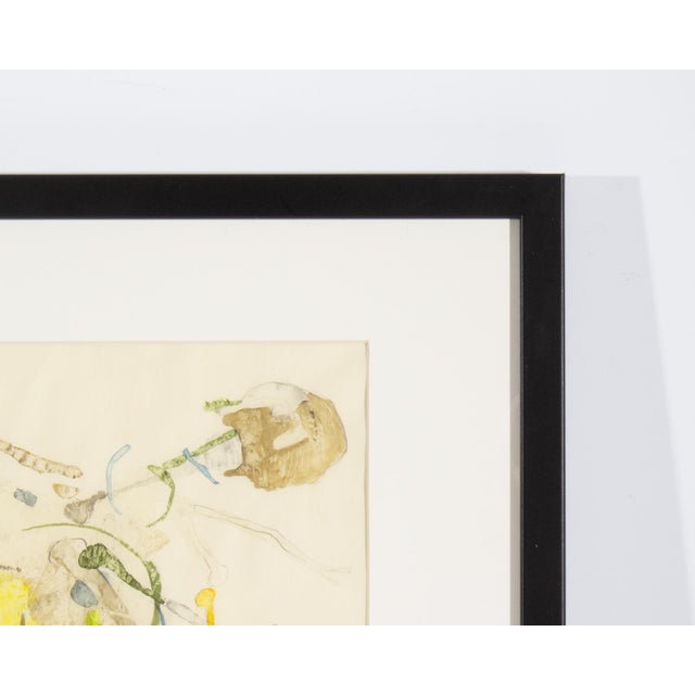 Abstract Mixed Media Painting by Walter Sorge For Sale - Image 10 of 14