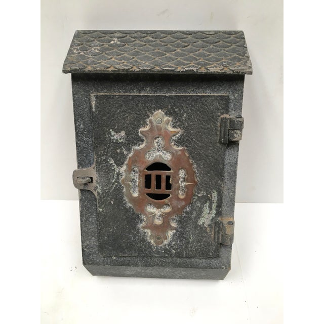 Vintage Cast Iron Mailbox Chairish