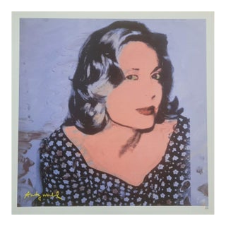 After Andy Warhol, Sao Schlumberger , 1980s, Lithograph For Sale