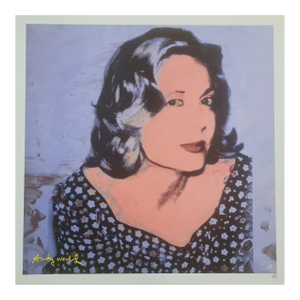 After Andy Warhol, Sao Schlumberger , 1980s, Lithograph