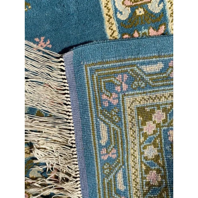 Blue Vintage Tunisian Rug For Sale - Image 16 of 17