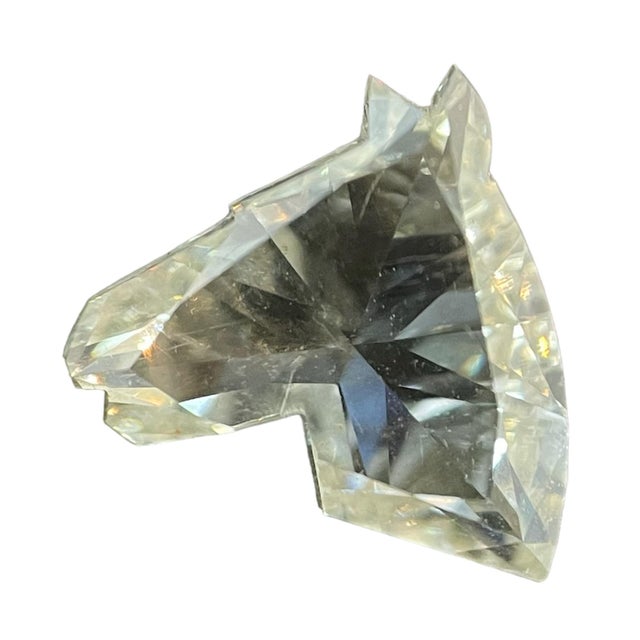 Gia Certified 1.27ct Horse Modified Brilliant L Si1 Diamond Ring in 18k Gold, Size 6 For Sale - Image 12 of 13