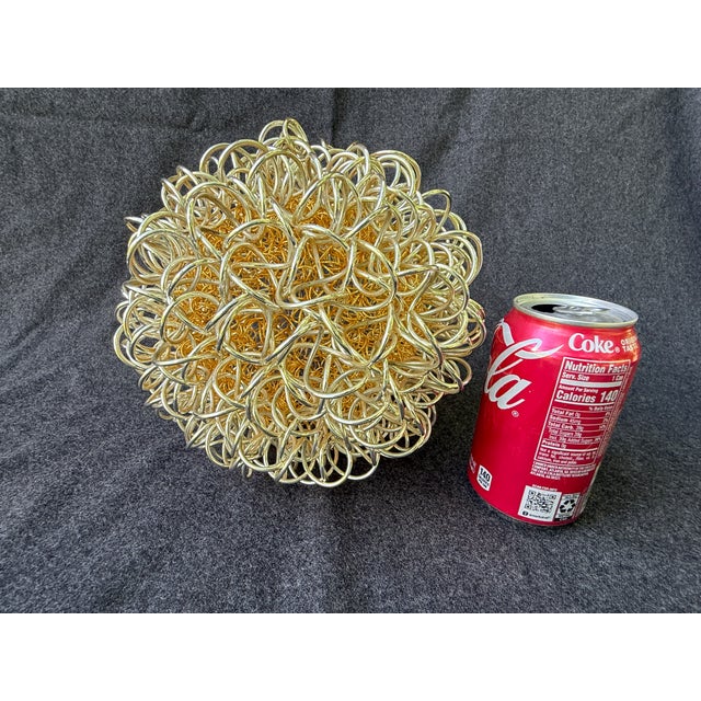 Vintage Mixed Wire Sphere For Sale - Image 13 of 13
