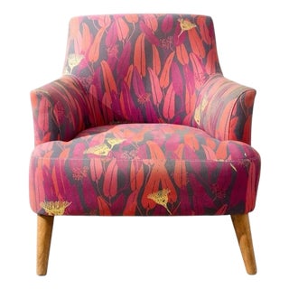 Botanical Accent Chair For Sale