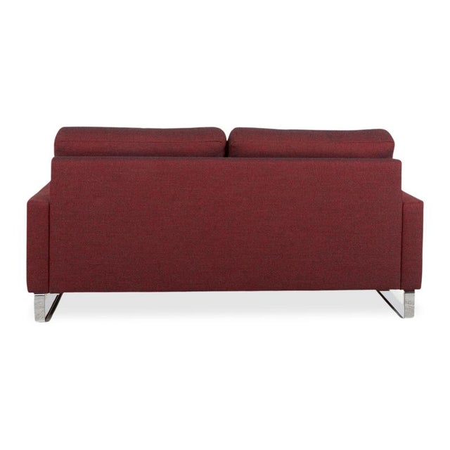 Textured Fabric CL 500 Two-Seater Sofa For Sale - Image 10 of 13