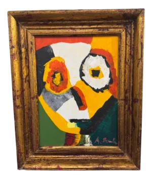 The Silence of the Smile, 1970s, Oil on Canvas