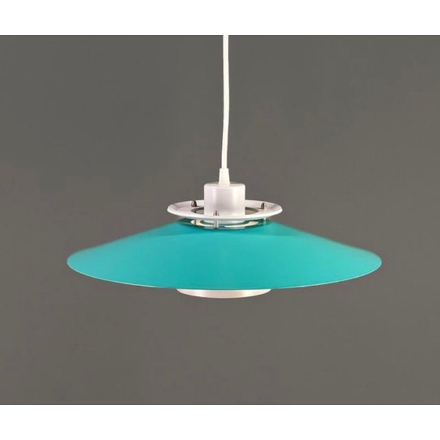 Designed by Danish manufacturer Dana Light, the Jill pendant is a fine example of Scandinavian lighting from the 1970s....