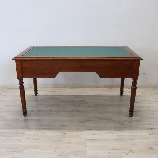 Antique Walnut Writing Desk, 1800s For Sale - Image 4 of 17