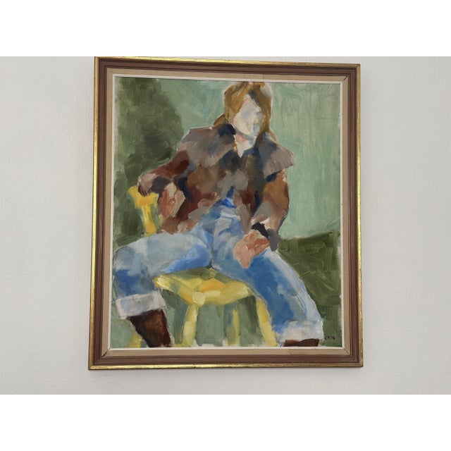 Kaisa Klingse, Sandberg, 1973, Oil on Canvas, Framed For Sale - Image 12 of 18