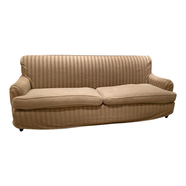 1980s Vintage Rachel Ashwell Slipcovered Shabby Chic Sofa 2