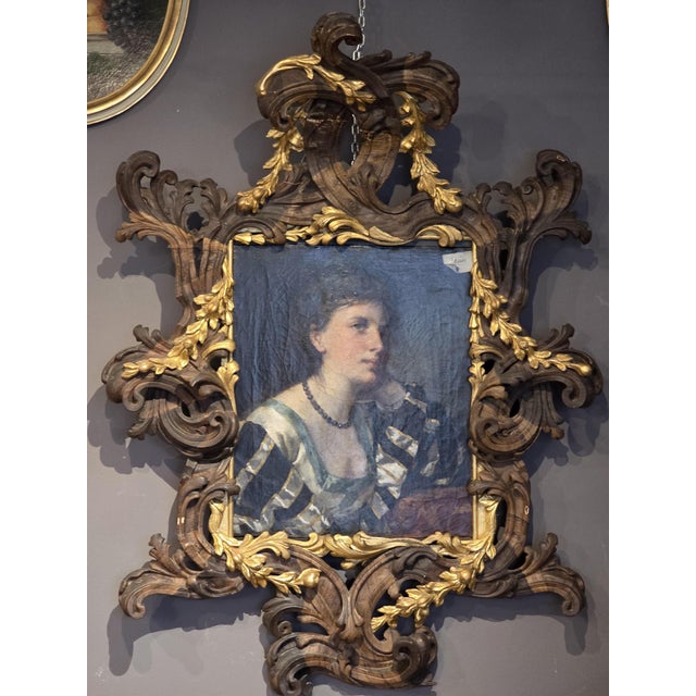 Antonio Zona, Portrait of a Young Woman, 18th-19th Century, Oil Painting For Sale - Image 7 of 14