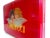 Vintage 1980s Fiorucci New Wave Italian Fashion Cherub Angels Post Modern Red Tin Metal Box For Sale - Image 11 of 13