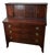 Late 19th Century Federal-Style Mahogany Tambour Secretary With Fitted Interior For Sale