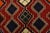 Qashqai Rug 3’8” X 6’7” Red Wool Vintage Tribal Hand-Knotted Oriental Carpet For Sale - Image 9 of 13