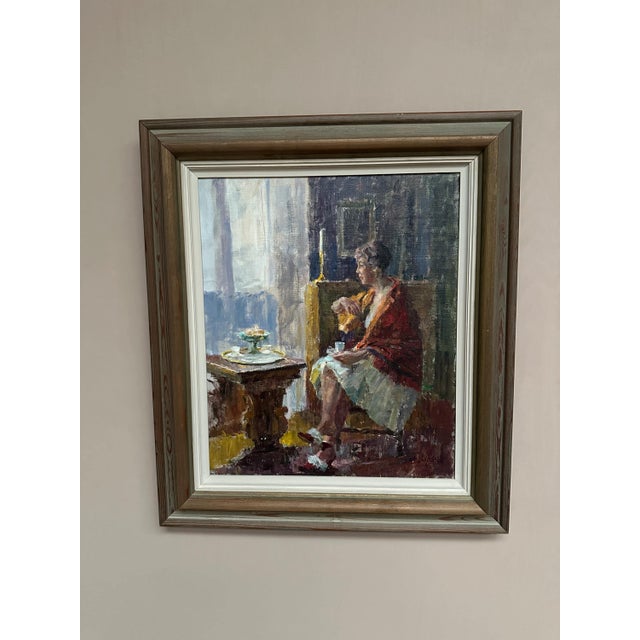 Johan Bladh, Hertha Polhemsgatan, Stockholm, 1965, Oil Painting on Canvas, Framed For Sale - Image 6 of 12