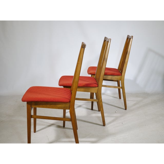 1960s Mid-Century Dining Chairs in Walnut, 1960s, Set of 10 For Sale - Image 5 of 13