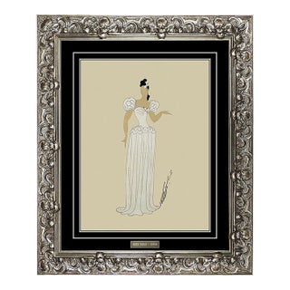 Early 20th Century Un Doigt de Couer Chanteuse, Erté For Sale