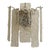 Hammered Strips Listelli Murano Glass Wall Sconce by Simoeng For Sale - Image 12 of 12