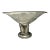 Mid-Century Danish Modern Pewter Footed Compote Bowl Deisgned by Einar Dragsted, Copenhagen, Denmark For Sale
