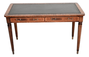 Antique Georgian Leather Top Writing Table