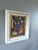 Mid-Century Modern 'She Who Reaches' Vintage Original Swedish Expressive Interior Figurative Oil Painting, Framed For Sale - Image 4 of 8