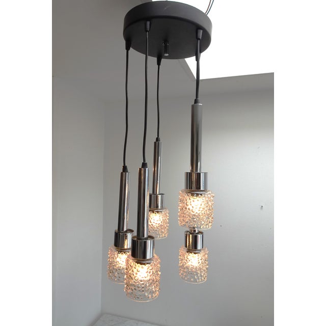 Vintage Cascade Ceiling Lamp, 1970s For Sale - Image 11 of 17