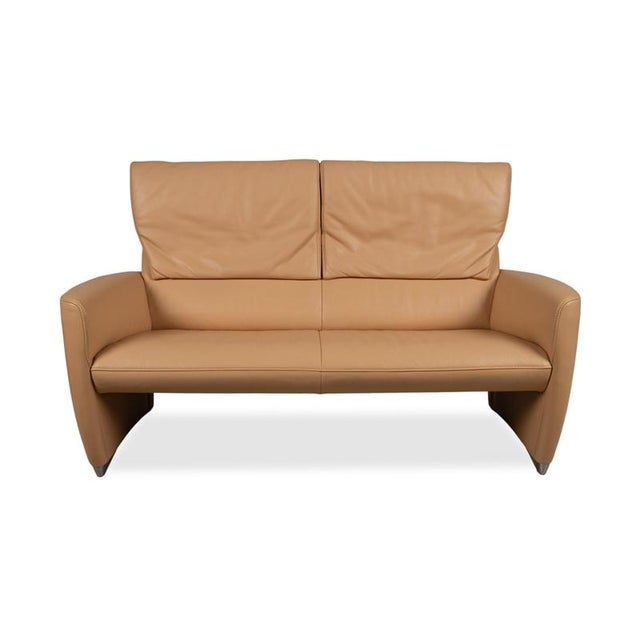 Angel 3250 2-Seater Sofa in Cognac Leather from Jori For Sale - Image 4 of 12