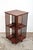 Antique Revolving Bookcase in Mahogany, 1890s For Sale - Image 4 of 11